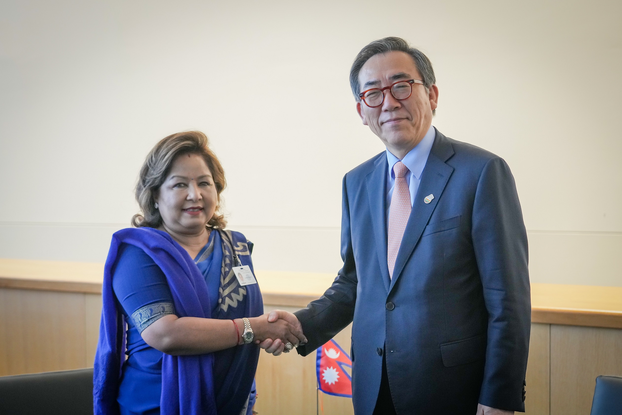 Korea-Nepal Foreign Ministers' Meeting in UN